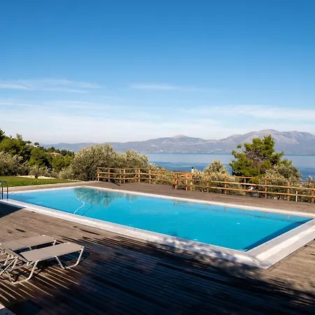 Villa Kalamos / Sea View And Pool Nearby Athens Exterior photo